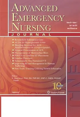 Advanced Emergency Nursing Journal | Lippincott | Zeitschrift | www.sack.de