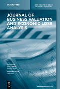 Editor-in-Chief: Ewing, Bradley T. / Hoffman, Jim |  Journal of Business Valuation and Economic Loss Analysis | Zeitschrift |  Sack Fachmedien