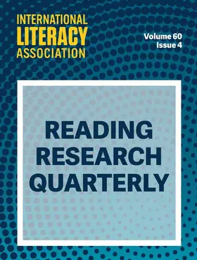  Reading Research Quarterly | Zeitschrift |  Sack Fachmedien