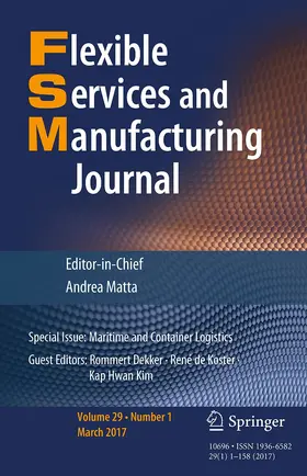 Flexible Services and Manufacturing Journal | Springer | Zeitschrift | www.sack.de