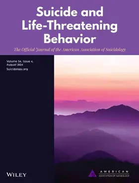  Suicide and Life-Threatening Behavior | Zeitschrift |  Sack Fachmedien