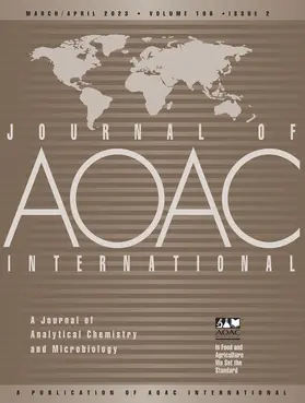 Journal of AOAC INTERNATIONAL | Oxford University Press | Zeitschrift | sack.de
