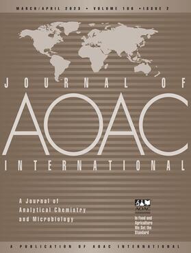 Journal of AOAC INTERNATIONAL | Oxford University Press | Zeitschrift | sack.de