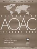 Journal of AOAC INTERNATIONAL | Zeitschrift |  Sack Fachmedien