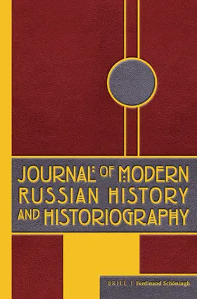  Journal of Modern Russian History and Historiography | Zeitschrift |  Sack Fachmedien