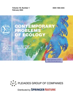 Contemporary Problems of Ecology | Pleiades Publishing | Zeitschrift | www.sack.de