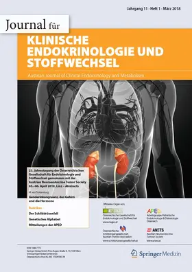  Journal für Klinische Endokrinologie und Stoffwechsel | Zeitschrift |  Sack Fachmedien