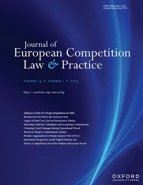 Journal of European Competition Law & Practice | Oxford University Press | Zeitschrift | sack.de