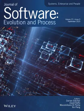  Journal of Software: Evolution and Process | Zeitschrift |  Sack Fachmedien