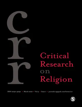  Critical Research on Religion | Zeitschrift |  Sack Fachmedien