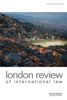  London Review of International Law | Zeitschrift |  Sack Fachmedien