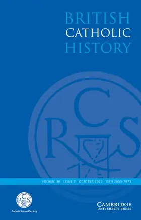  British Catholic History | Zeitschrift |  Sack Fachmedien