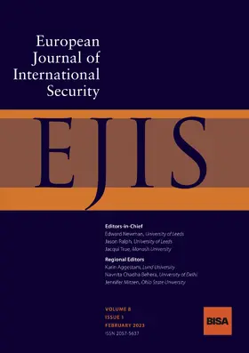 European Journal of International Security | Cambridge University Press | Zeitschrift | sack.de