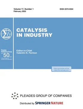  Catalysis in Industry | Zeitschrift |  Sack Fachmedien