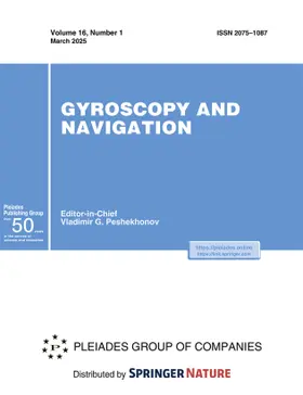 Gyroscopy and Navigation | Pleiades Publishing | Zeitschrift | www.sack.de