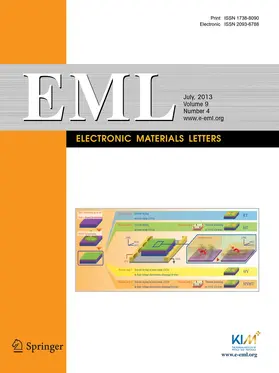 Electronic Materials Letters | The Korean Institute of Metals and Materials | Zeitschrift | sack.de