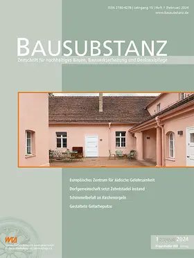 Fraunhofer-Informationszentrum Raum und Bau IRB, Fraunhofer IRB Verlag, Stuttgart |  Bausubstanz | Zeitschrift |  Sack Fachmedien