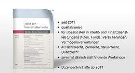 Deutscher Fachverlag GmbH, Fachmedien Recht, Frankfurt am Main |  Recht der Finanzinstrumente | Zeitschrift |  Sack Fachmedien