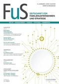 Bundesanzeiger Verlag |  Zeitschrift für Familienunternehmen und Strategie (FuS) | Zeitschrift |  Sack Fachmedien
