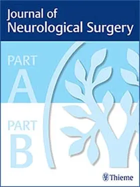 Journal of Neurological Surgery | Zeitschrift |  Sack Fachmedien