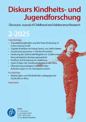Diskurs Kindheits- und Jugendforschung | Verlag Barbara Budrich | Zeitschrift | www.sack.de
