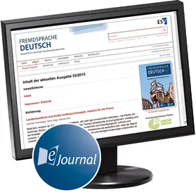 Fremdsprache Deutsch | Erich Schmidt Verlag | Zeitschrift | sack.de