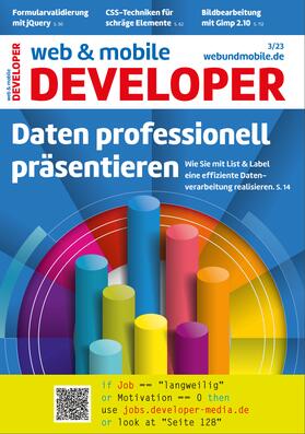  web & mobile developer | Zeitschrift |  Sack Fachmedien