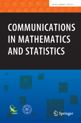 Communications in Mathematics and Statistics | Springer | Zeitschrift | www.sack.de