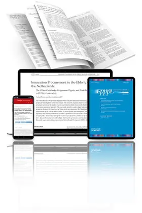  European Procurement & Public Private Partnership Law Review (EPPPL) | Zeitschrift |  Sack Fachmedien