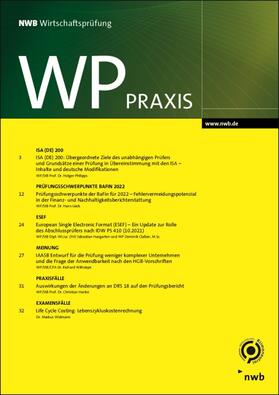  WP Praxis | Zeitschrift |  Sack Fachmedien