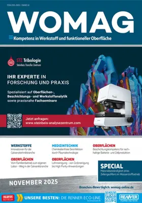 WOTech - Charlotte Schade - Herbert Käszmann - GbR |  WOMag | Zeitschrift |  Sack Fachmedien