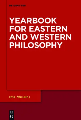  Yearbook for Eastern and Western Philosophy | Zeitschrift |  Sack Fachmedien