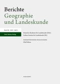  Berichte. Geographie und Landeskunde | Zeitschrift |  Sack Fachmedien