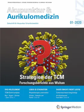  Akupunktur & Aurikulomedizin | Zeitschrift |  Sack Fachmedien