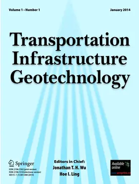  Transportation Infrastructure Geotechnology | Zeitschrift |  Sack Fachmedien
