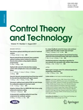 Control Theory and Technology | Springer | Zeitschrift | www.sack.de
