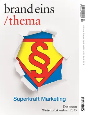  brandeins /thema | Zeitschrift |  Sack Fachmedien