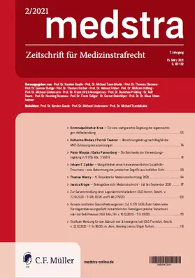 Prof.Dr.Karsten Gaede / Dr.Michael Tsambikakis / Prof.Dr.Michael Lindemann u.a. |  medstra | Zeitschrift |  Sack Fachmedien