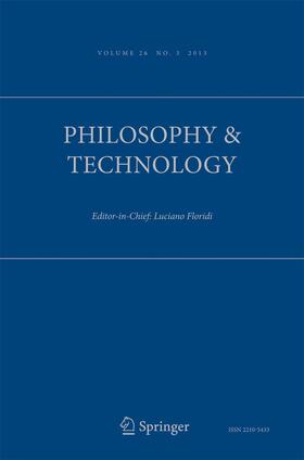 Editor-in-Chief: Luciano Floridi |  Philosophy & Technology | Zeitschrift |  Sack Fachmedien