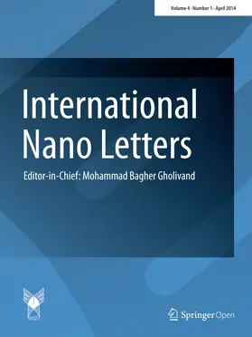  International Nano Letters | Zeitschrift |  Sack Fachmedien