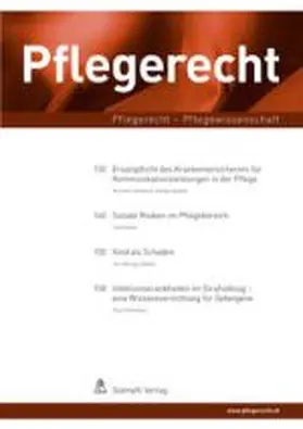 Pflegerecht | Stämpfli | Zeitschrift | www.sack.de