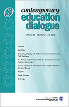  Contemporary Education Dialogue | Zeitschrift |  Sack Fachmedien