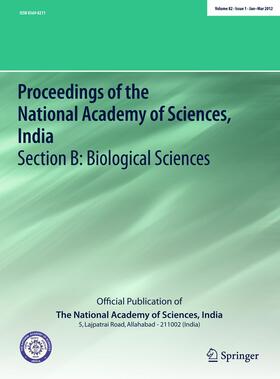 Proceedings of the National Academy of Sciences, India Section B: Biological Sciences | Springer | Zeitschrift | sack.de