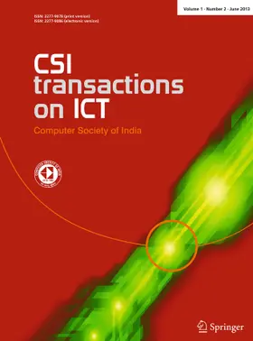 CSI Transactions on ICT | Springer | Zeitschrift | www.sack.de