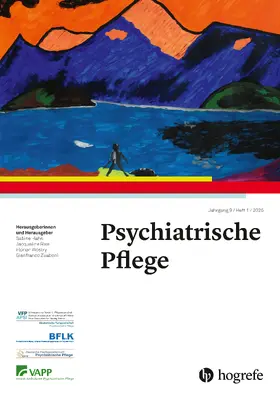 Geschäftsführender Herausgeber: Michael Schulz |  Psychiatrische Pflege | Zeitschrift |  Sack Fachmedien