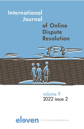 International Journal of Online Dispute Resolution | Eleven International Publishing | Zeitschrift | sack.de