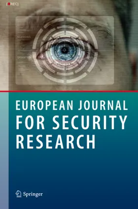 Editor-in-Chief: Hans-Jörg Albrecht |  European Journal for Security Research | Zeitschrift |  Sack Fachmedien