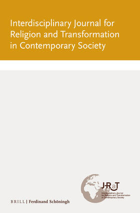  Interdisciplinary Journal for Religion and Transformation in Contemporary Society | Zeitschrift |  Sack Fachmedien