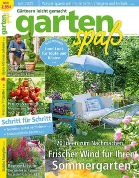  Gartenspaß | Zeitschrift |  Sack Fachmedien