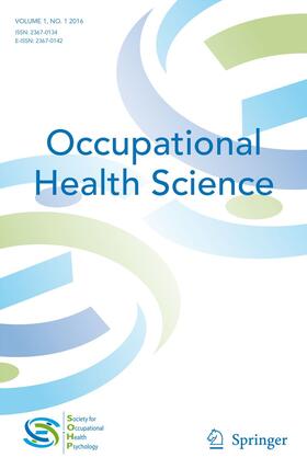 Occupational Health Science | Springer | Zeitschrift | sack.de